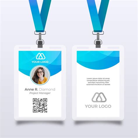 creation badge rfid|custom id badge template.